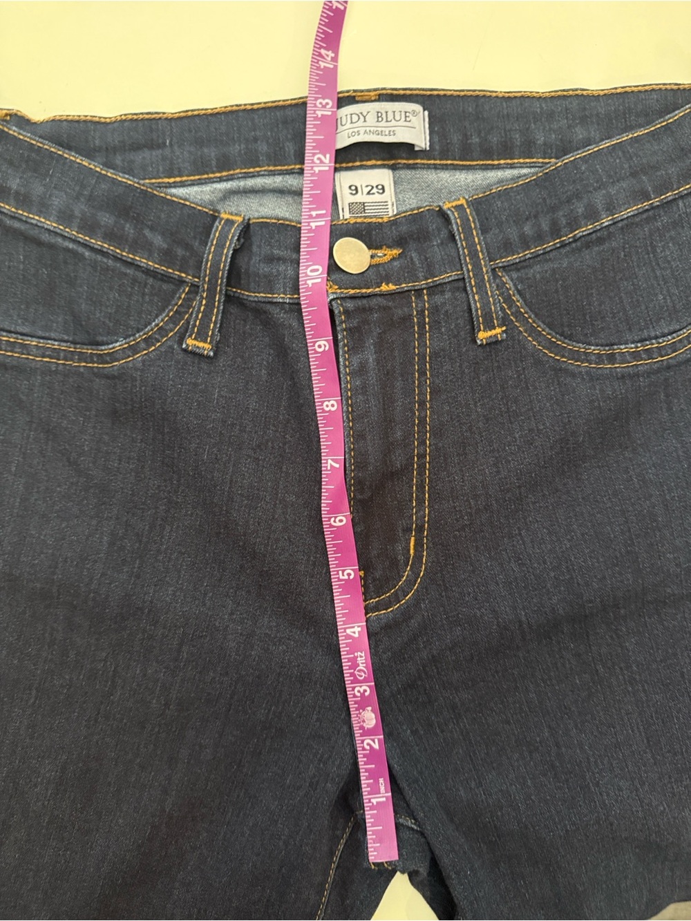 Judy Blue Dark Indigo Wide Flare Jeans size 29 - Picture 2 of 4